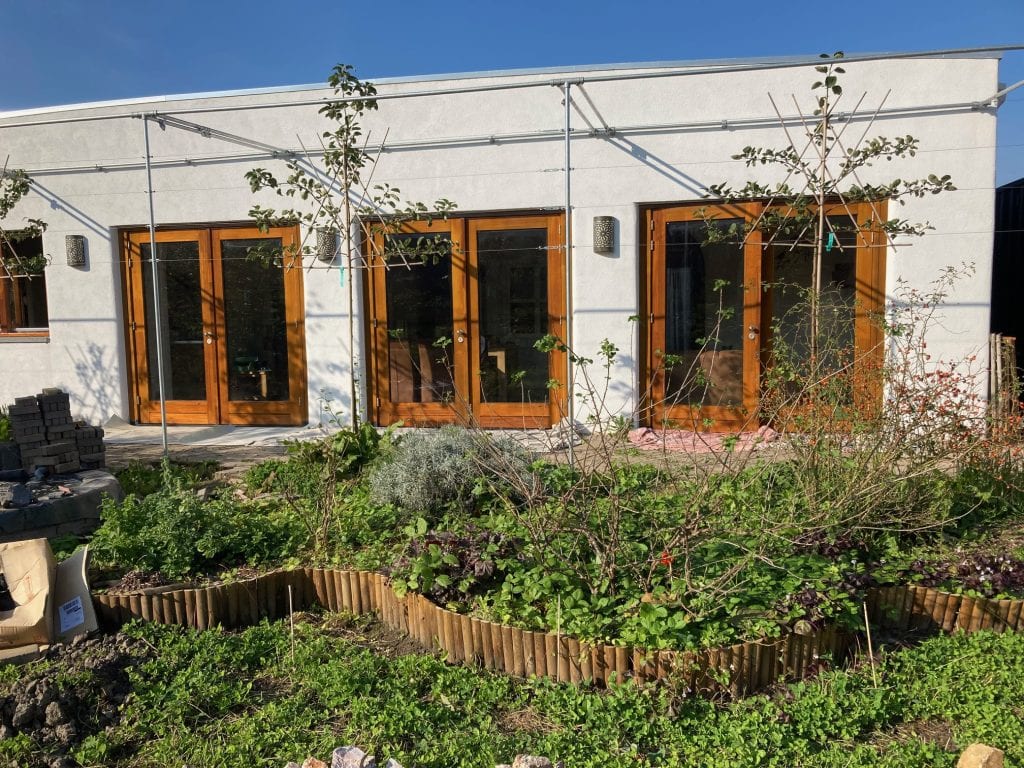 Gevelschilderwerk woning Almere Vogelhorst