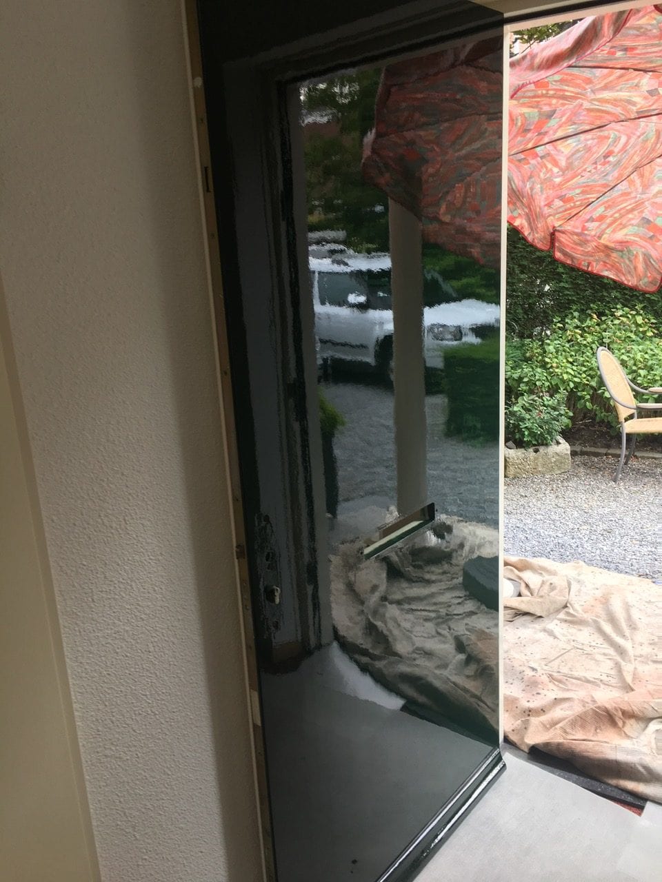 afgewerkt schilderproject — tevreden resultaat