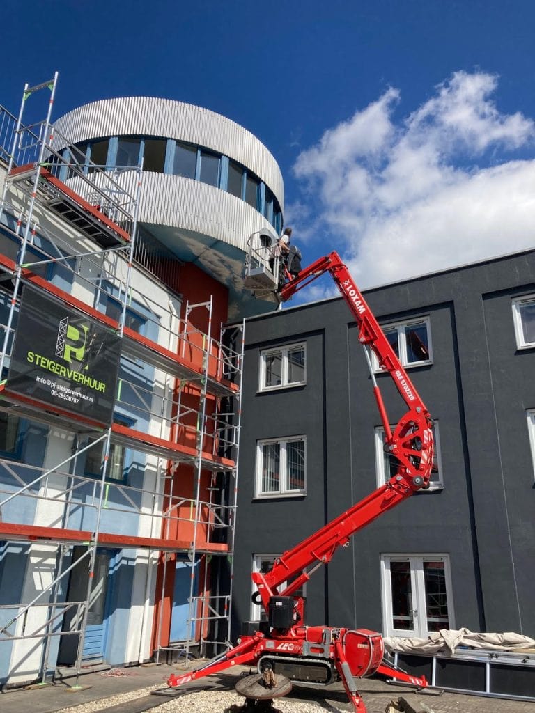 Schilderwerk gevel Amsterdam Nieuwerdammerdijk
