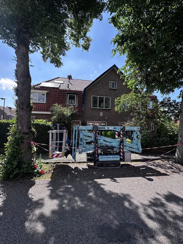 Schilderproject woning Bussum - kozijnen en houtrot herstel